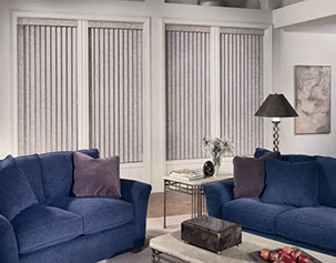 Sharp White Vertical Blnds