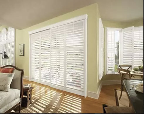 White Plantation Shutters